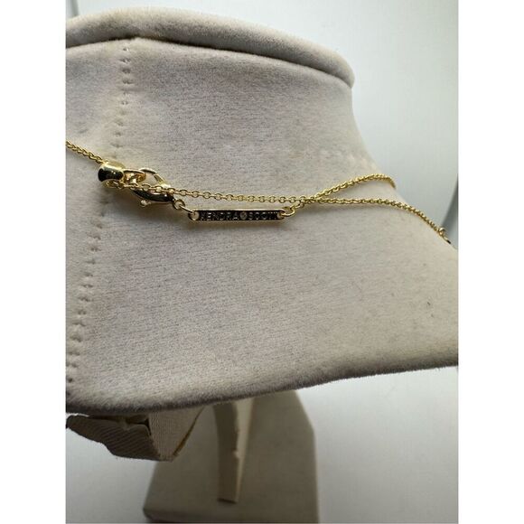 Kendra Scott 14 K Yellow Gold Gemstone Pendant Chain Necklace - Picture 7 of 8